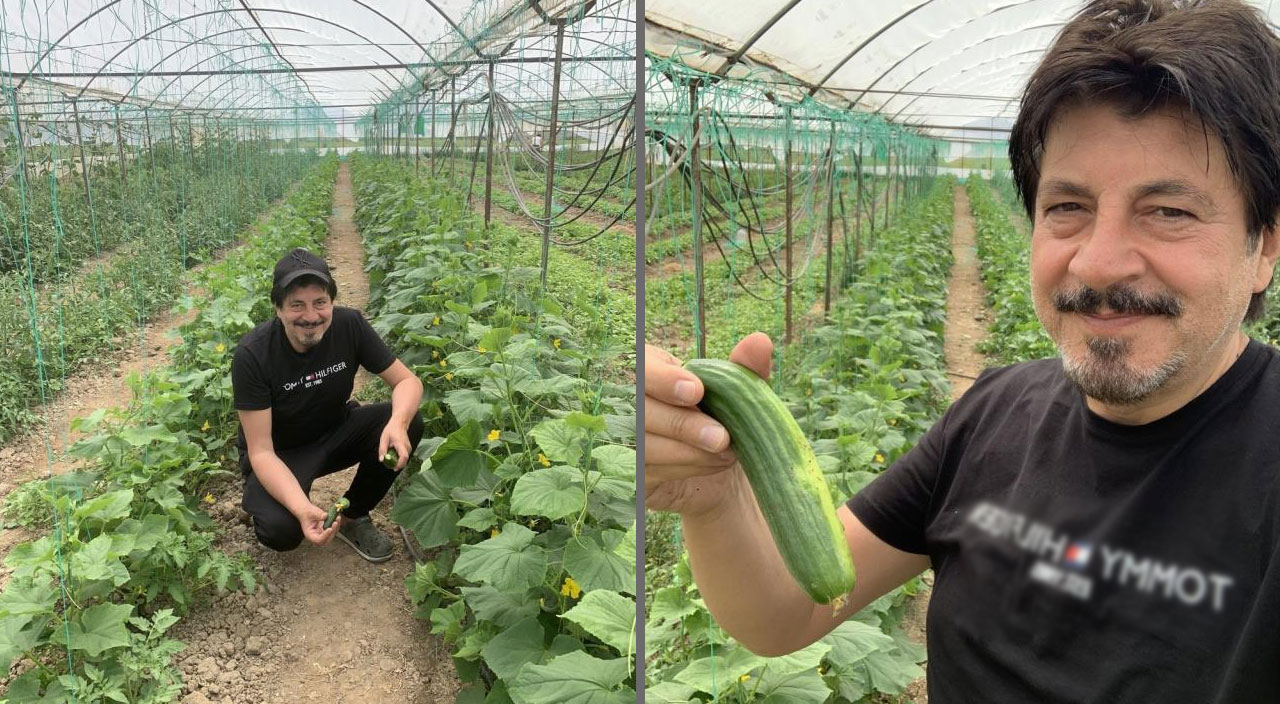 Herkes sezonu denizde açtı, o tarlada: Türkücü Ekin Akkaş Bodrum’da çiftçi oldu