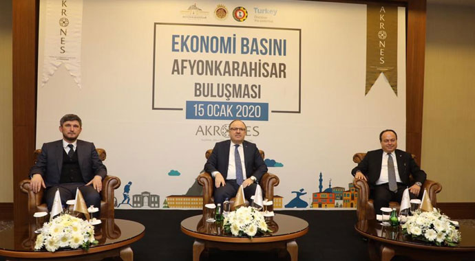 Ekonomi basını Afronkarahisar'da buluştu