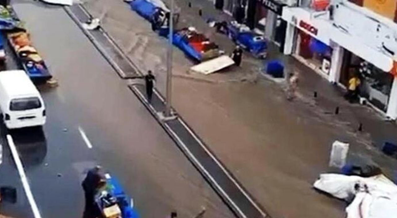 Tekirdağ sular altında kaldı