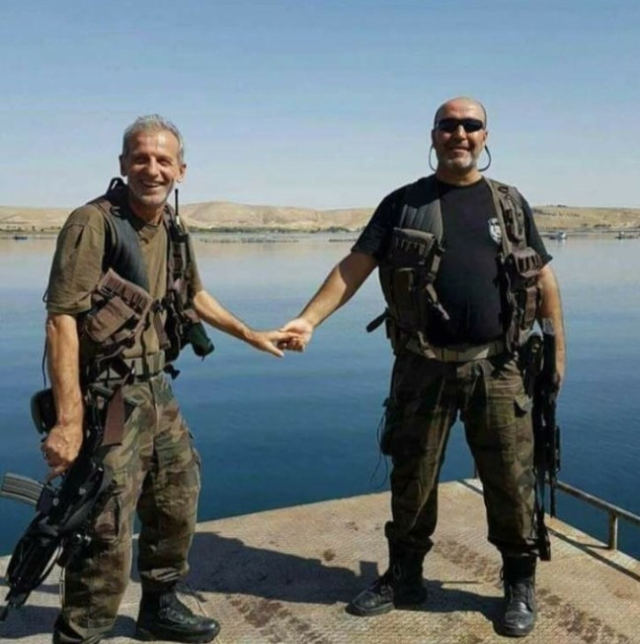 El Ele operasyona giden özel harekatçılar, yan yana uğurlandı