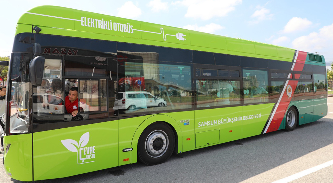 Türkiye’nin ilk ultra şarj özellikli elektrikli otobüsleri yolcu taşımaya başladı Türkiye’nin ilk ultra şarj özellikli elektrikli otobüsleri yolcu taşımaya başladı