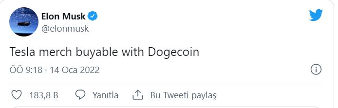 Elon Musk Dogecoin açıklaması yaptı, kripto paranın değeri arttı