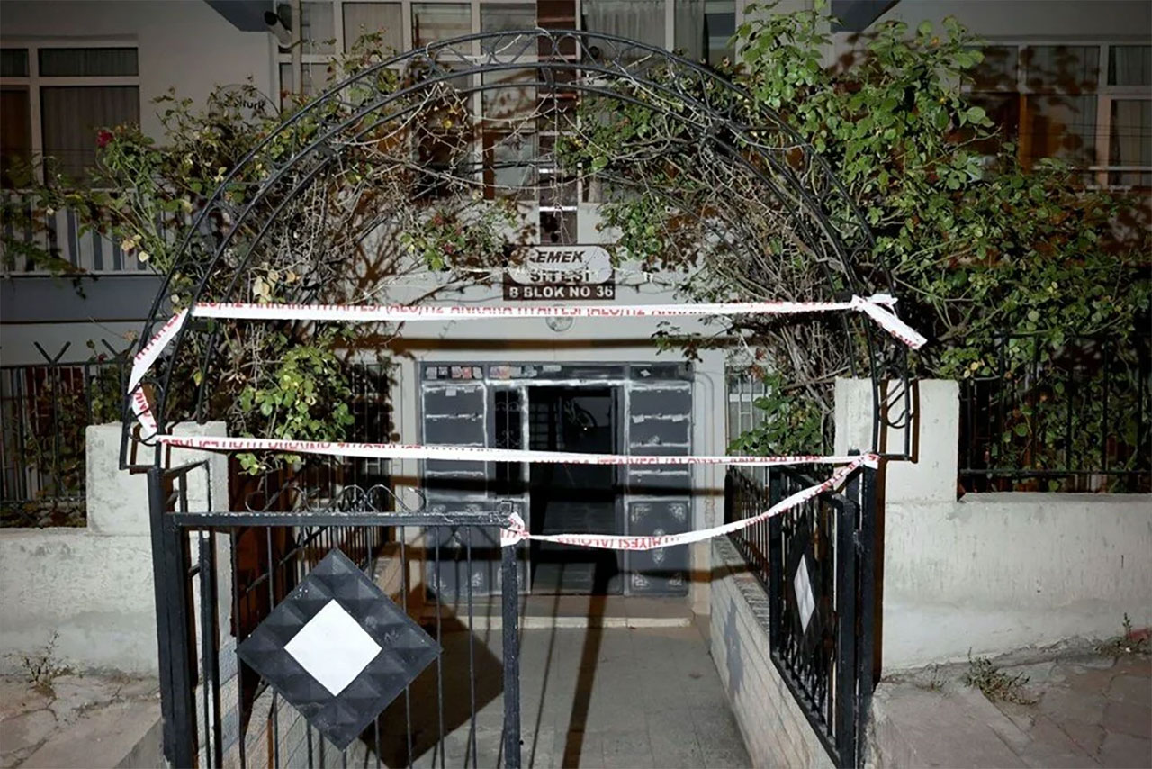 Ankara'da korku dolu anlar! Kolonu patlayan bina boşaltıldı