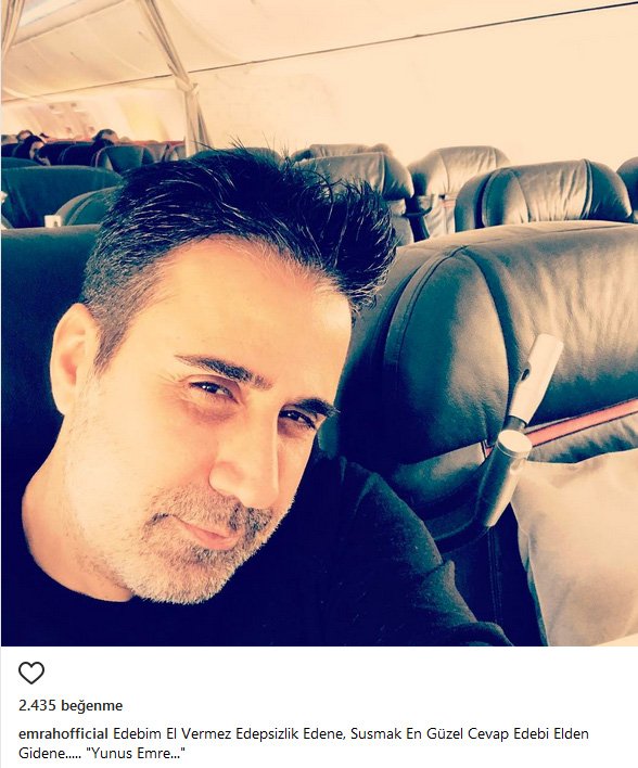 Emrah'tan oğlu Tayfun'a ağır gönderme