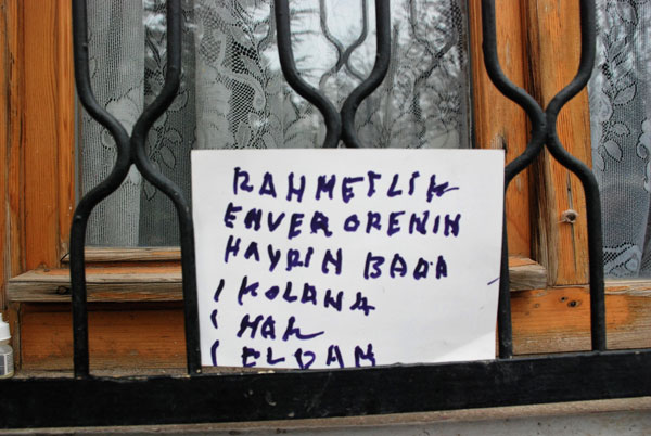 Enver Abi hayrına mütevazı talep