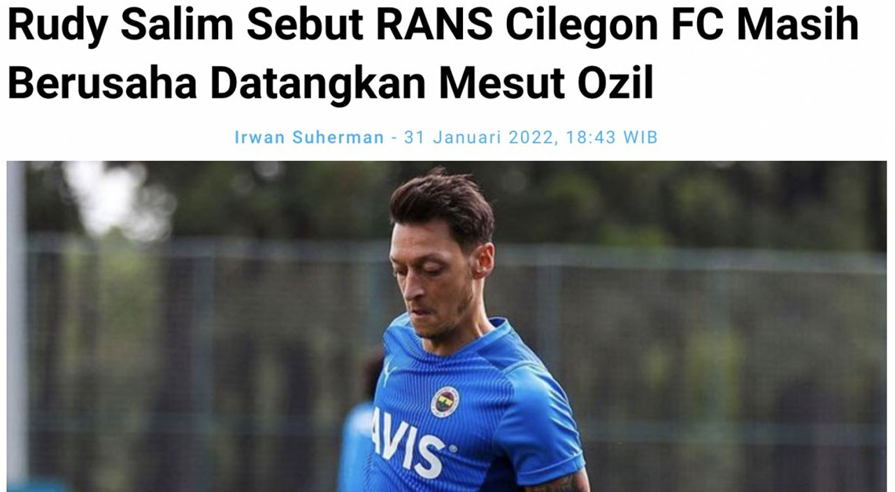 Mesut Özil'e sürpriz talip: 'Şaka yapmıyoruz' diyerek açıkladı