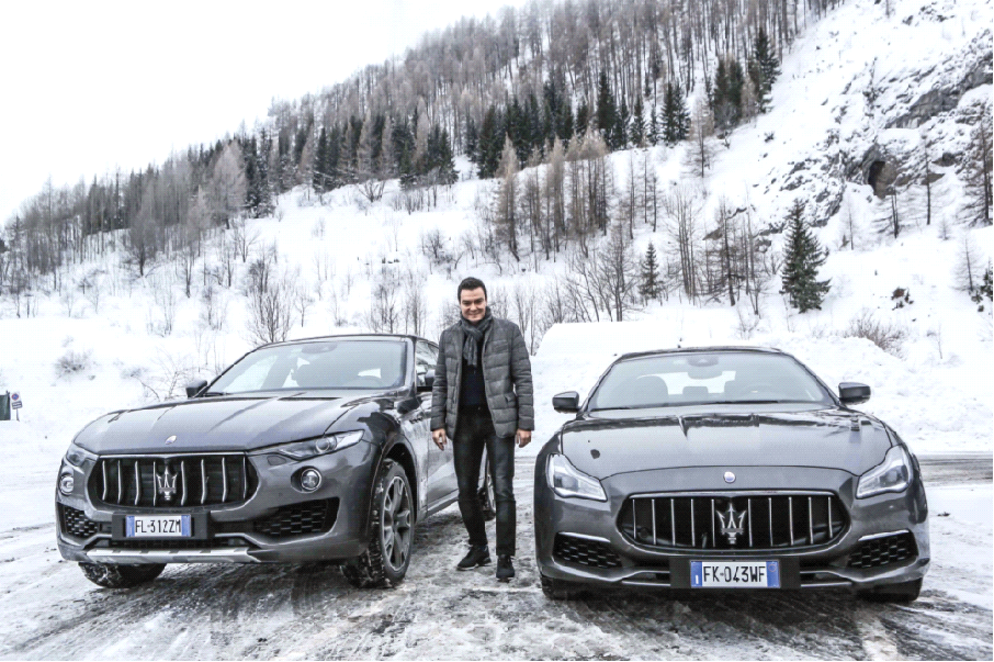 Maserati’nin lüks SUV modeli Levante dikkatleri üzerine çekiyor