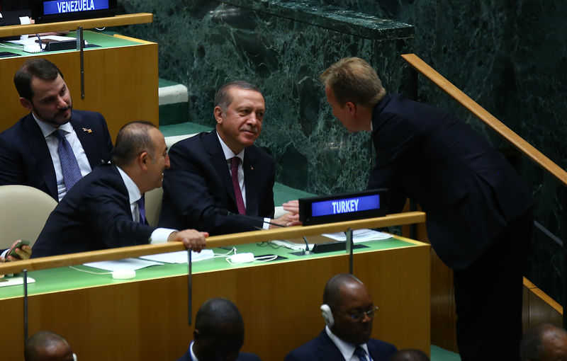 Erdoğan'a BM'de yoğun ilgi