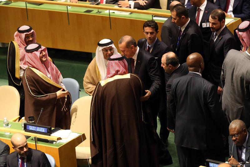 Erdoğan'a BM'de yoğun ilgi