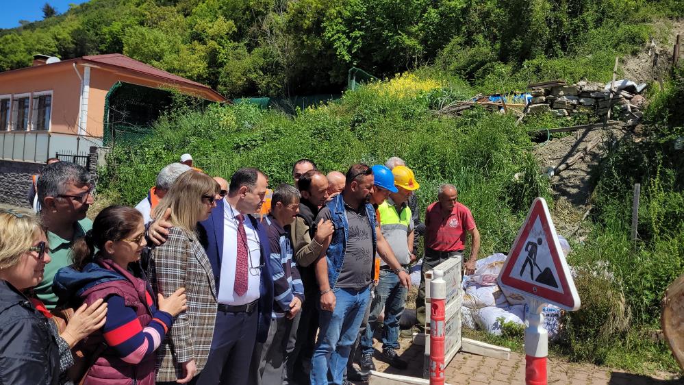 Cumhurbaşkanı Erdoğan'ın söz verdiği ilçede doğalgaz çalışmaları başladı