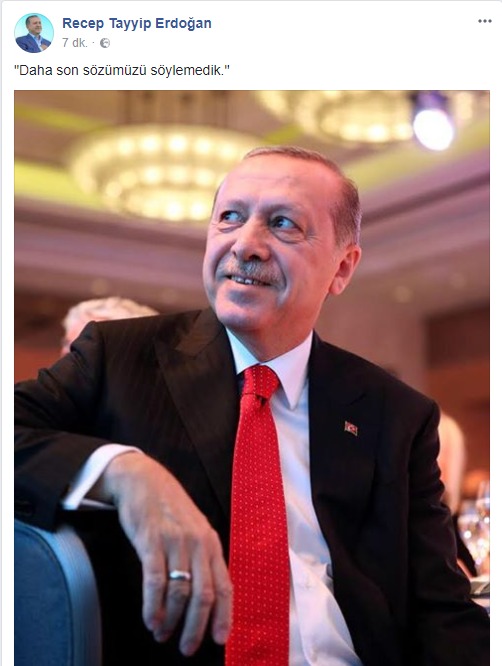 Cumhurbaşkanı Erdoğan'dan dikkat çeken paylaşım