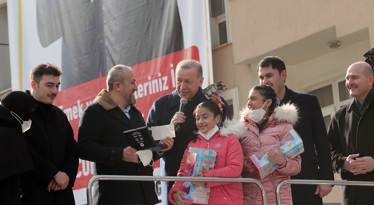 Cumhurbaşkanı Erdoğan'dan doğalgaz açıklaması: Öyle bir sıkıntımız yok