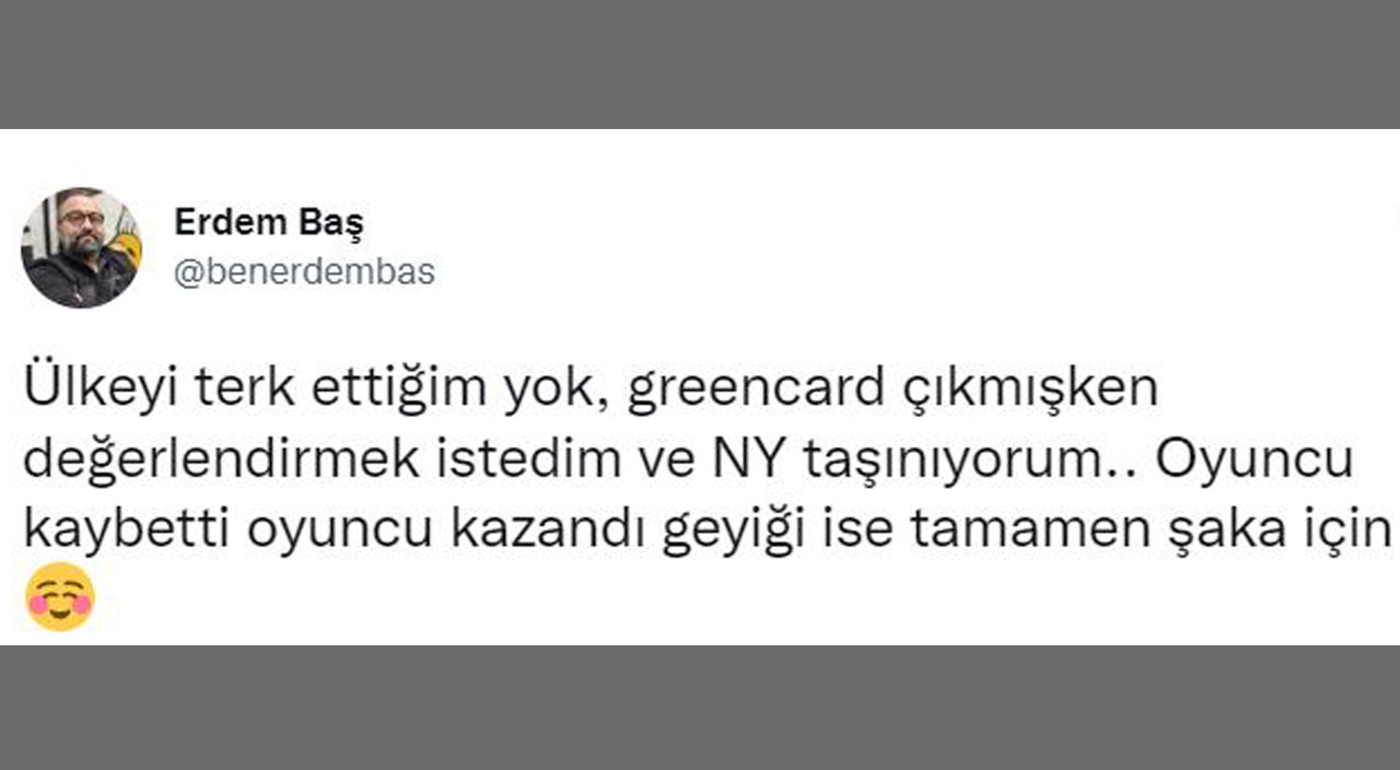 Erdem Baş, havaalanından takipçilerine seslendi: Ülkeyi terk ediyorum
