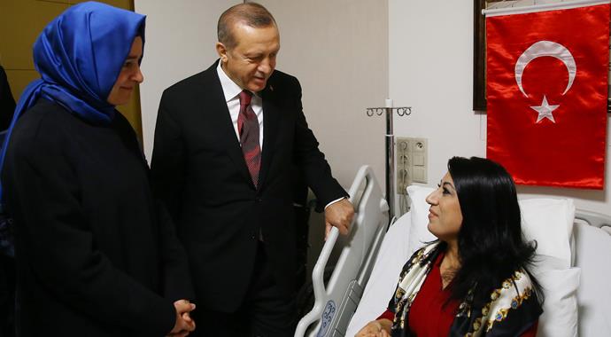 Erdoğan’dan 15 Temmuz gazisine ziyaret