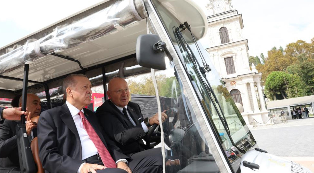 Cumhurbaşkanı Erdoğan, Galataport İstanbul’da incelemelerde bulundu
