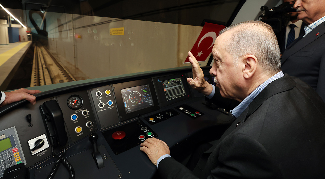 Pendik - Sabiha Gökçen Metrosu açıldı! Cumhurbaşkanı Erdoğan: Teröristleri aklama görevini CHP üstlendi