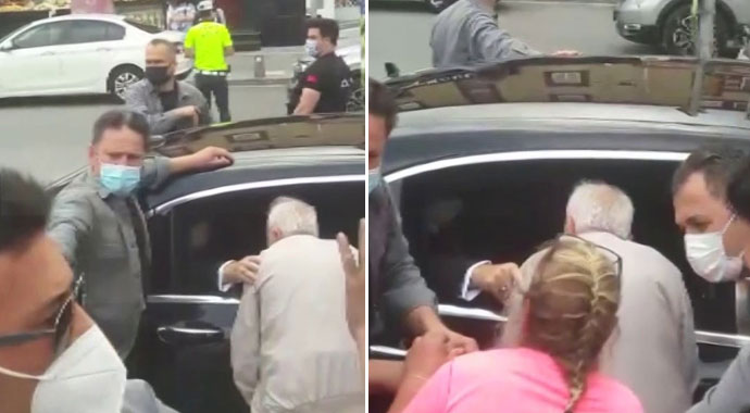 Cumhurbaşkanı Erdoğan, Çengelköy'de vatandaşlarla sohbet etti
