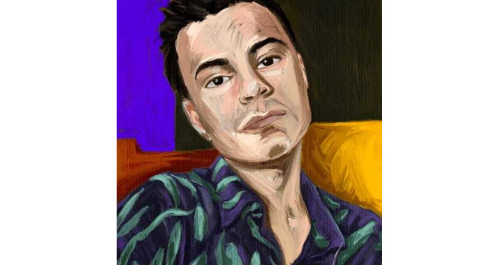 Ahsen Eroğlu, resim yeteneğiyle de dikkat çekiyor