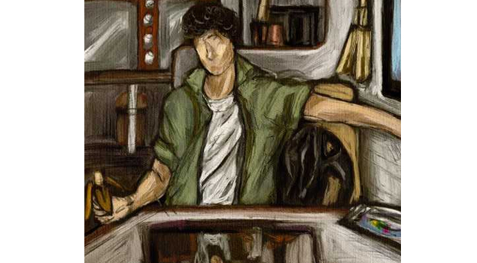 Ahsen Eroğlu, resim yeteneğiyle de dikkat çekiyor