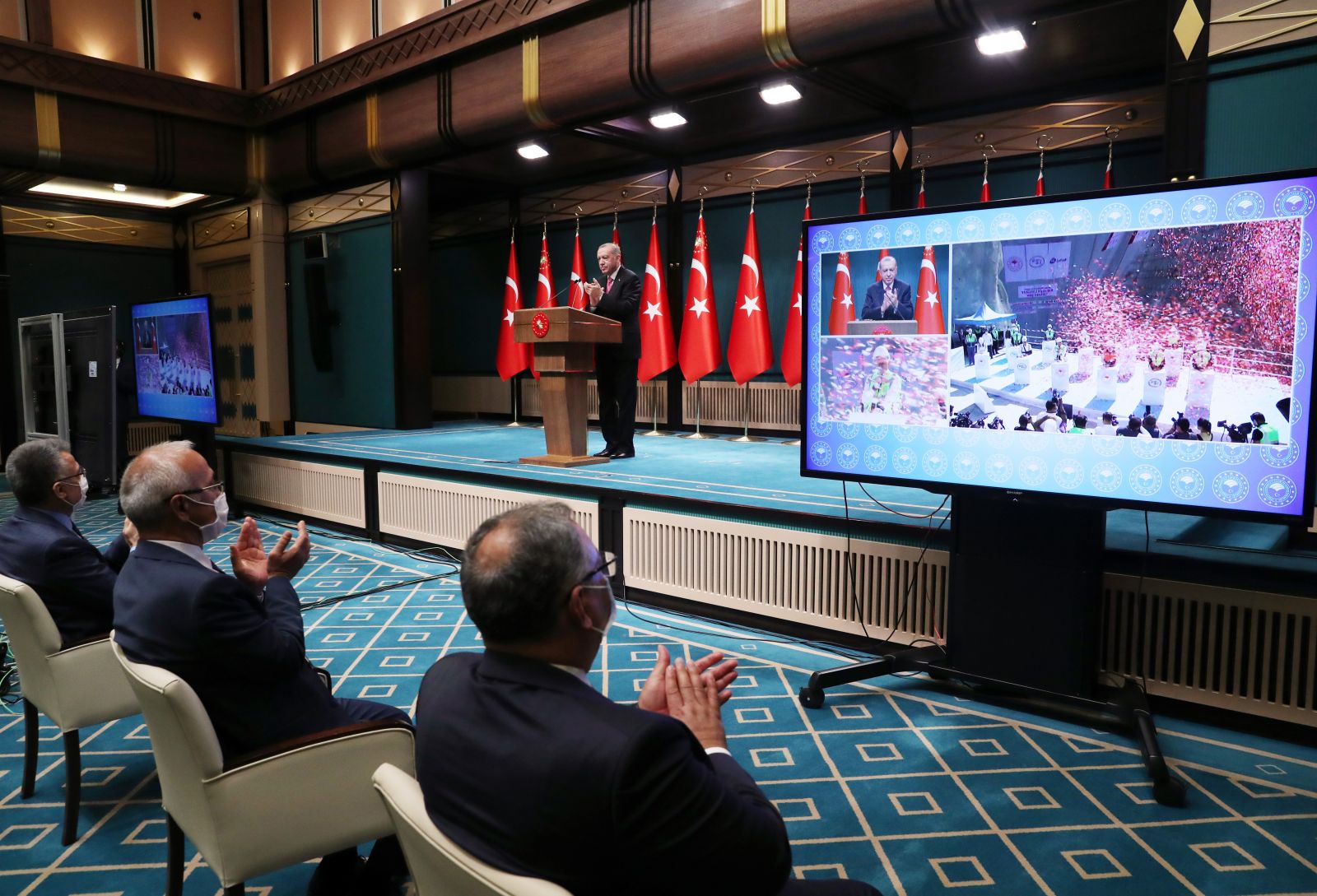 Cumhurbaşkanı Erdoğan: Ekonominin çarkları tam güç dönmeye başladı