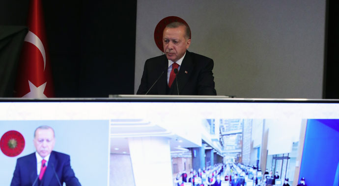 Cumhurbaşkanı Erdoğan: Türkiye kendi ayakları üzerinde durarak gücünü göstermiştir