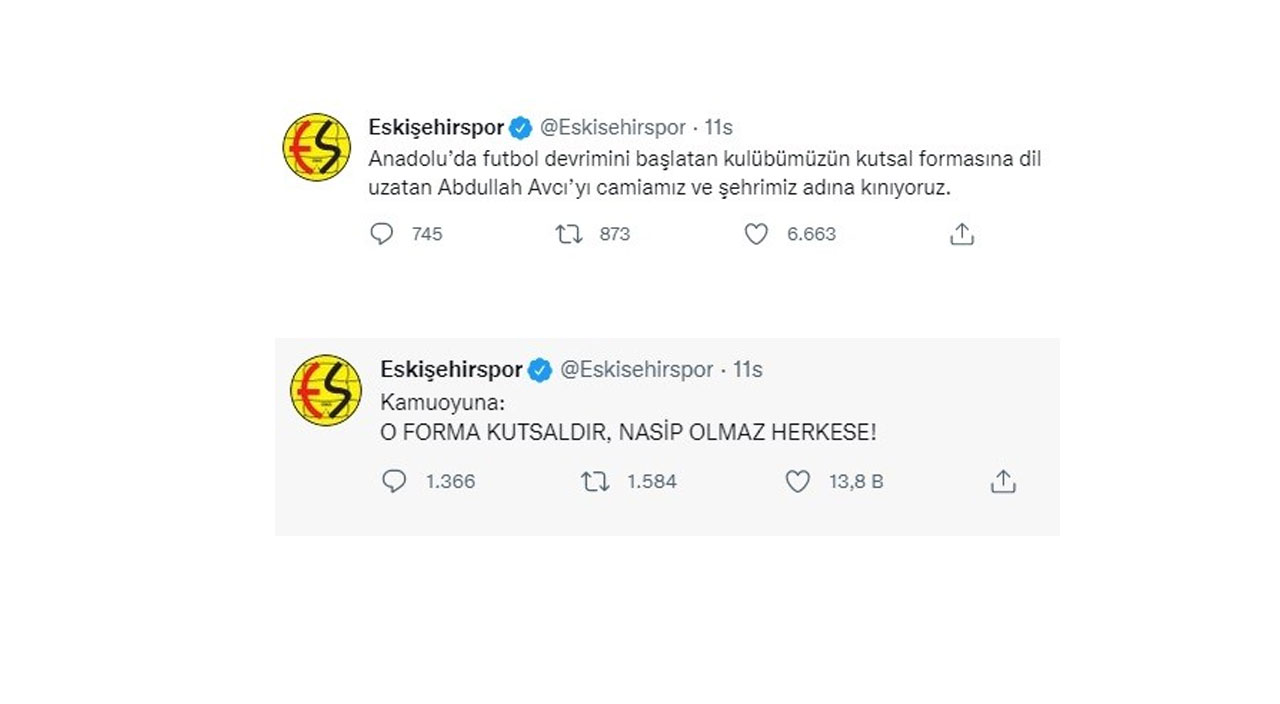 Abdullah Avcı'dan Eskişehirspor'u çok kızdıran sözler! Avcı'nın maçta Dorukhan'a sesleniş şekli Es-Es'in tepkisini çekti