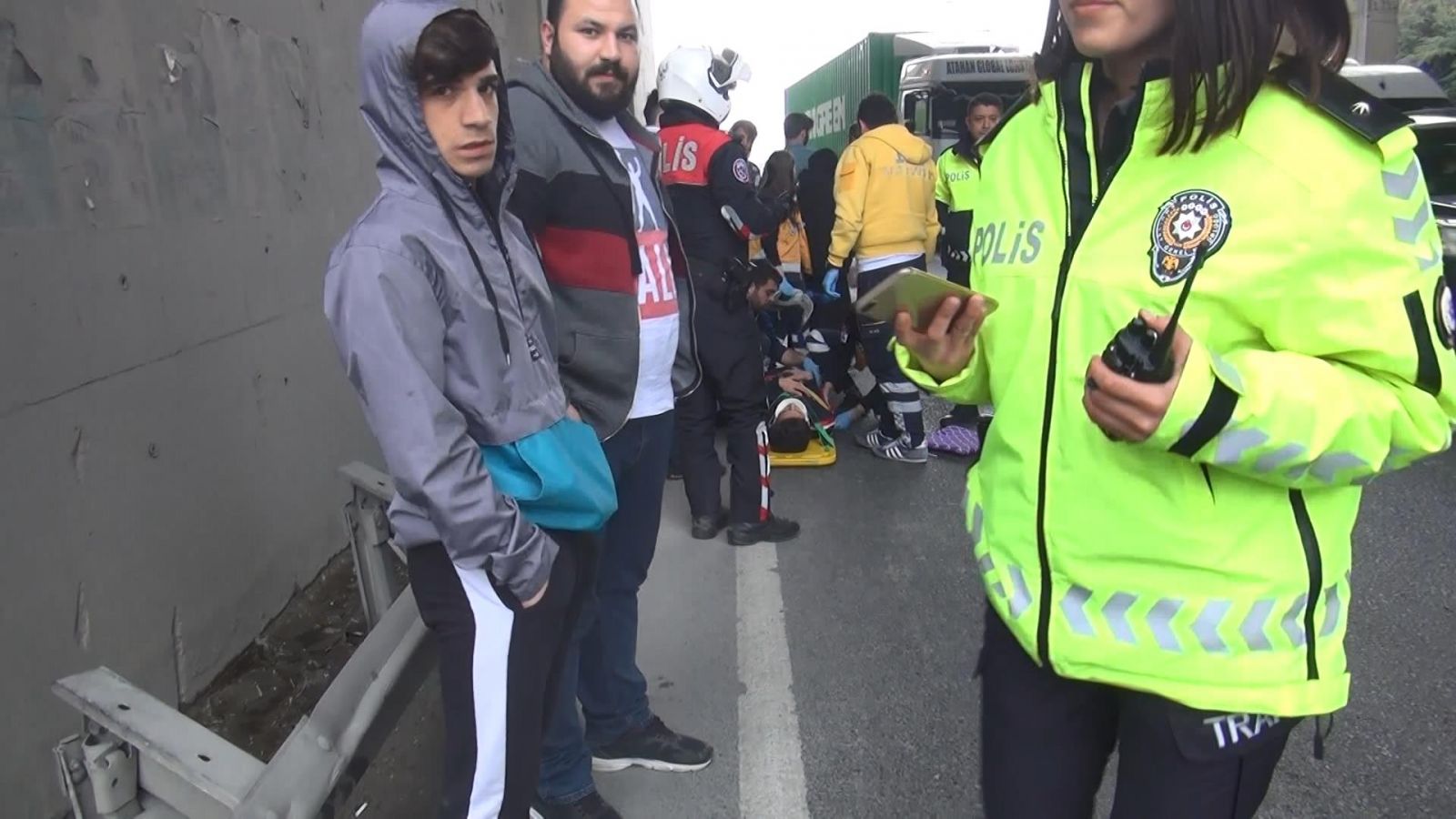 Şoke eden olay! Arkadaşını bırakıp kaçtı