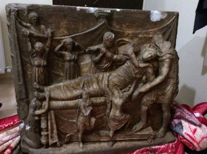 1600 yıllık lahiti 650 bin dolara satmak istediler