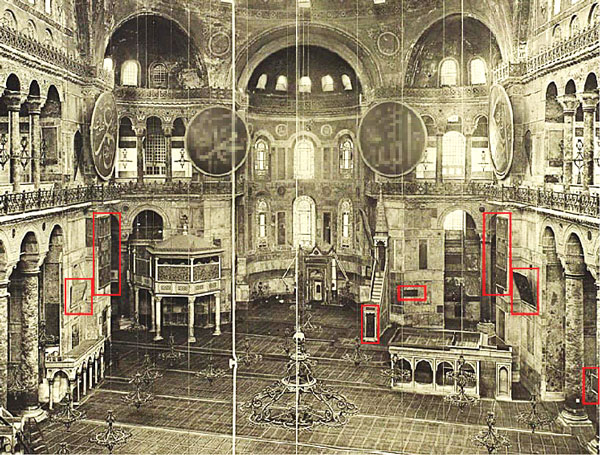 Ayasofya’nın kayıp levhaları