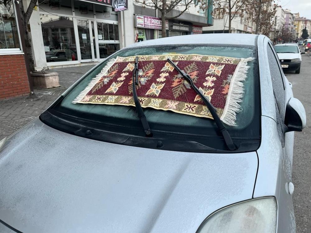 Eskişehir -11'i gördü, vatandaş battaniye tedbiri aldı