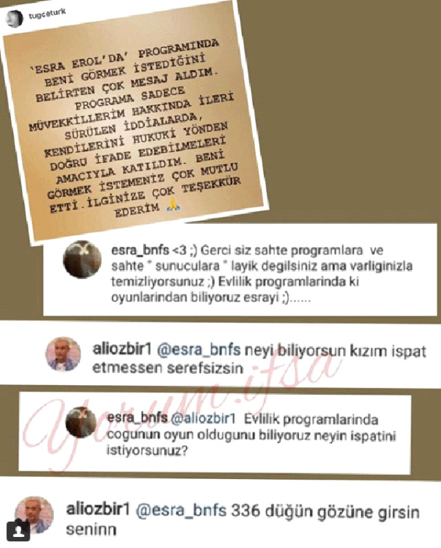 Esra Erol'un eşi çıldırdı: Takipçisine küfür yağdırdı