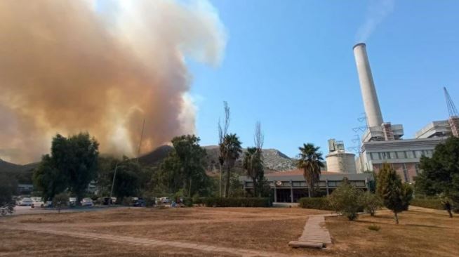 Santraldeki yangın 11 saatin sonunda kontrol altına alındı