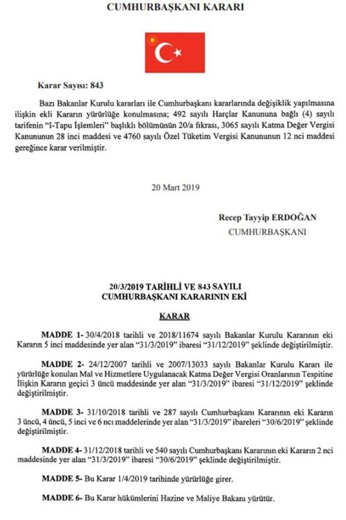 ÖTV ve KDV indirimleri yıl sonuna kadar uzatıldı