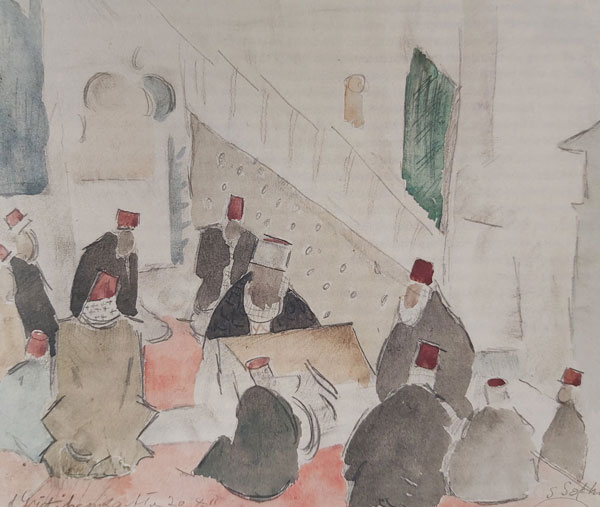 Bir âşığın fırçasından eski İstanbul günleri