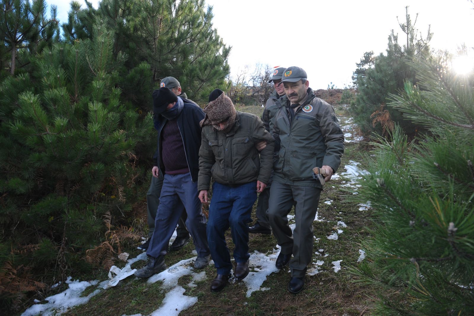 Uludağ’da yılbaşı öncesi fidan nöbeti