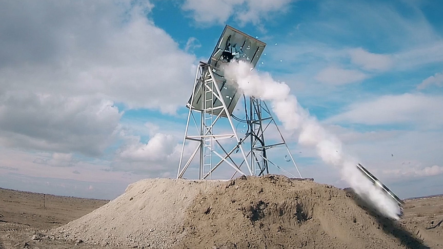 Türkiye'nin tank avcısı milli füzeyle vurdu