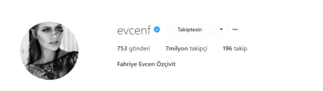 Fahriye Evcen, soyadını değiştirdi