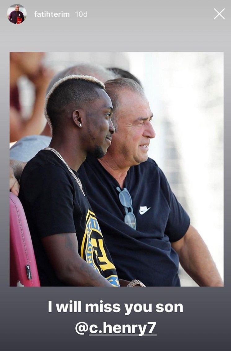 Fatih Terim'den Onyekuru'ya: 