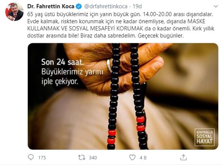 Sağlık Bakanı Koca: Yarın büyük gün