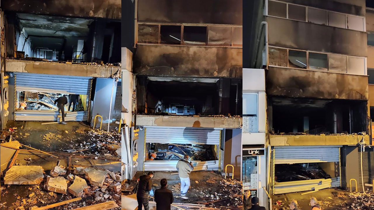 Fatih'te 4 katlı kapalı otoparkta patlama!