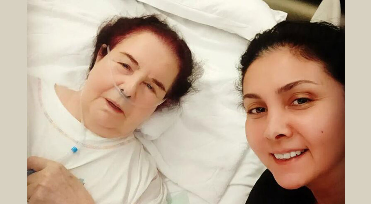 Fatma Girik, yeni yılı hastane odasında karşıladı Fatma Girik, yeni yılı hastane odasında karşıladı