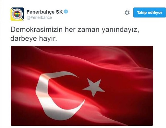 Dört büyükler darbe girişimine tepki gösterdi