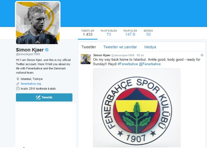 Kjaer iyi haberi bizzat verdi