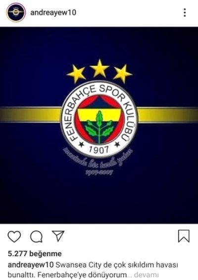 'Çok sıkıldım Fenerbahçe'ye dönüyorum' dedi, gerçek sonradan ortaya çıktı