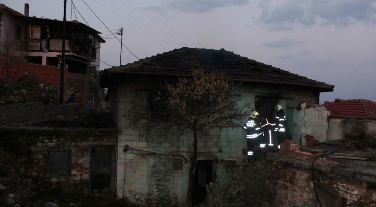 Manisa’da korkutan yangın