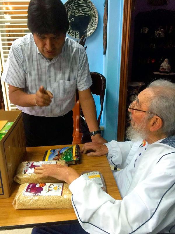 Fidel Castro Rıza Kayaalp'i izledi