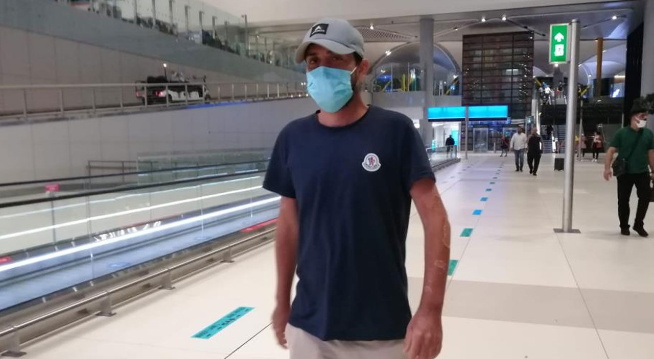 Bali’de  balıkçılar tarafından günler sonra kurtarılan kayıp Türk gemi kaptanı yurda döndü