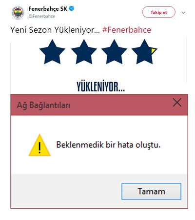 Fenerbahçe bu sezon da 4. yıldızı takamadı