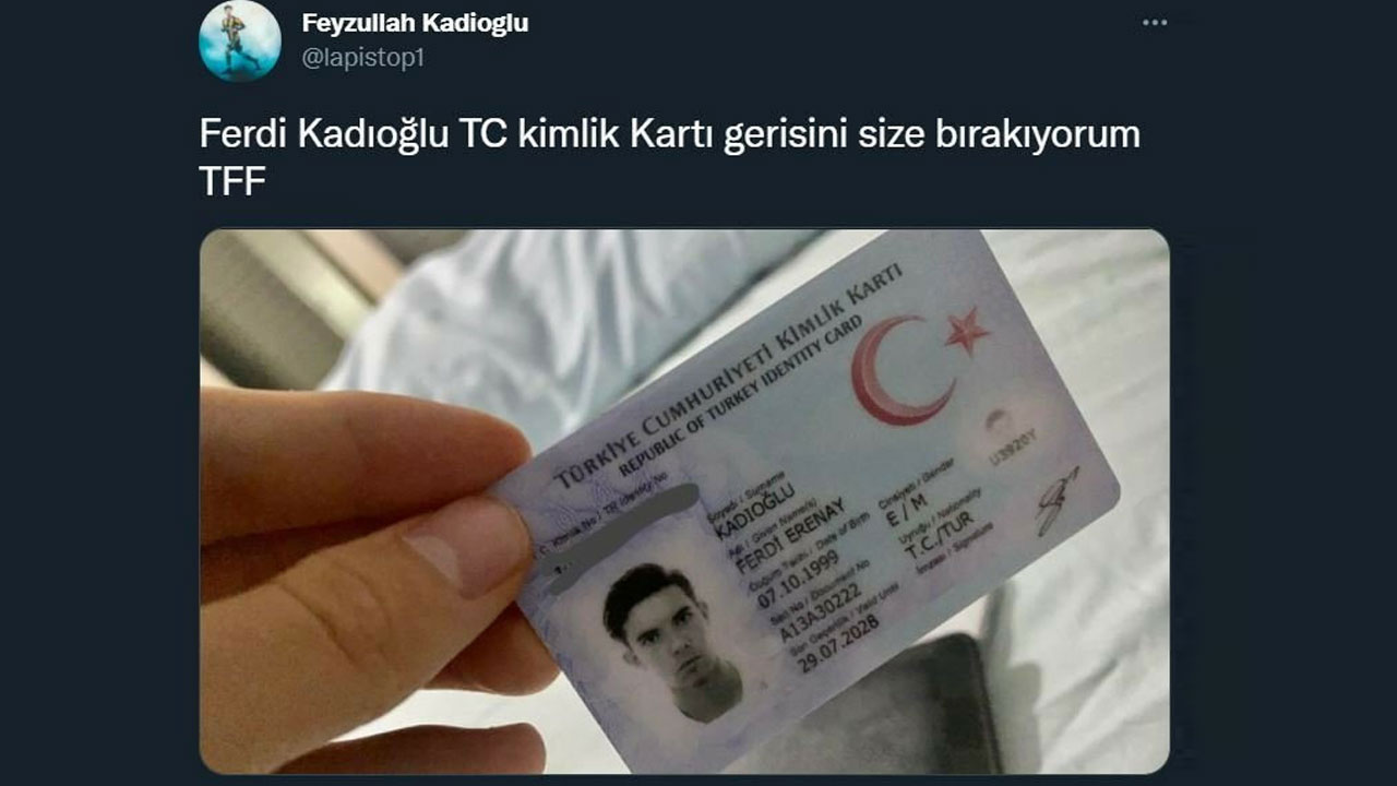 Ferdi Kadıoğlu'nun babasından Kuntz'a kimlikli cevap