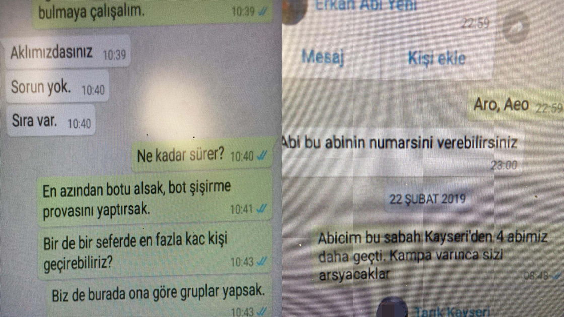 FETÖ üyelerinin Yunanistan'a kaçış planları yazışmalarına yansıdı